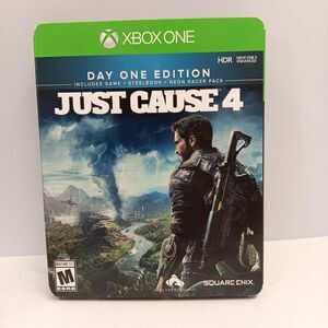 Just Cause 4 Day One Steelbook Edition - Xbox One Complete Very Good Condition